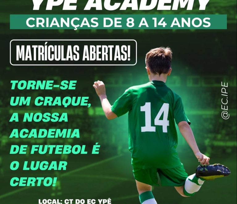 Inscrições abertas – Ypê Academy